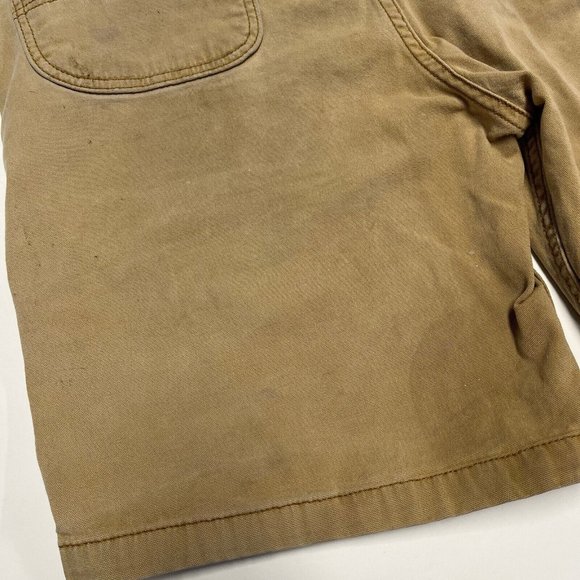 Carhartt Brown Work Short Mens 36 102514-918 Distressed - Picture 11 of 14